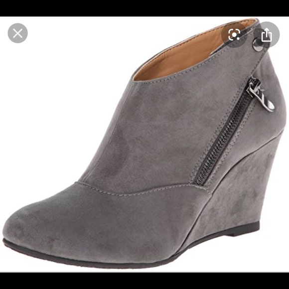 CL by Laundry Shoes - CL by Chinese Laundry Gray booties
